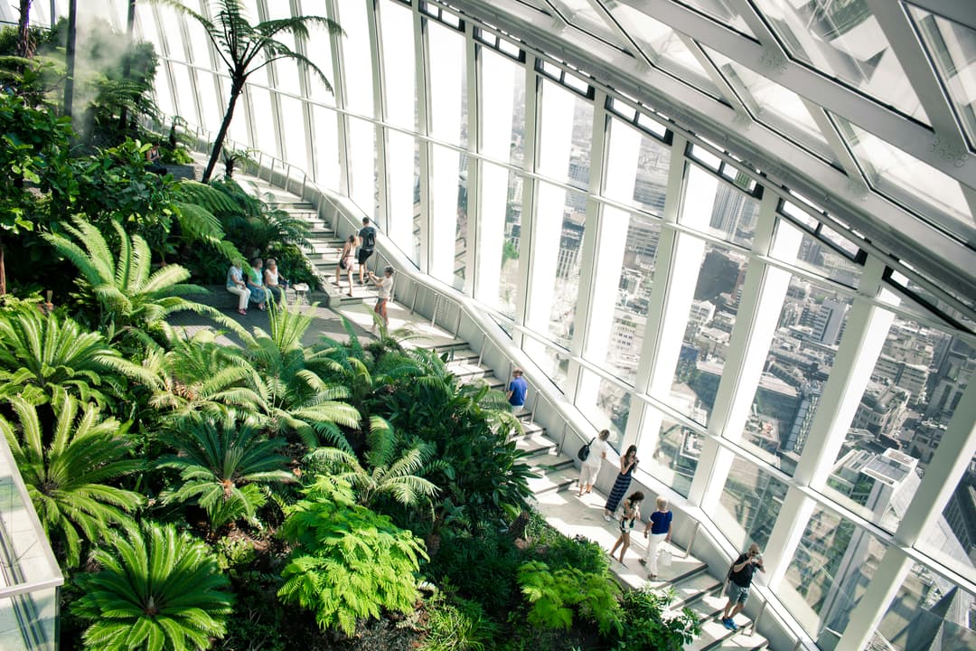 Sky Garden interior