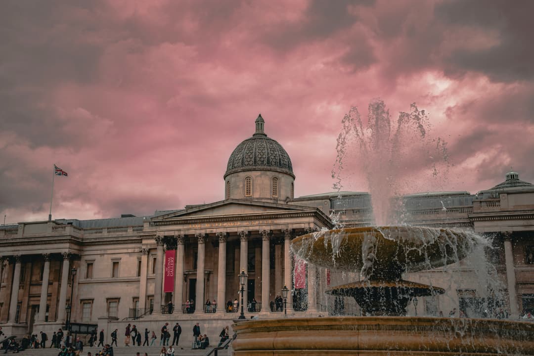 Trafalgar Square fountains